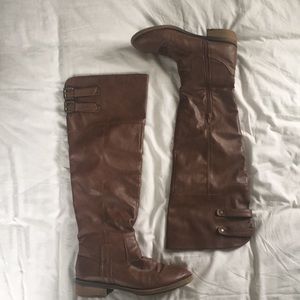 Dark Tan/cognac Boots